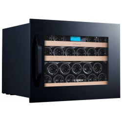 Встраиваемый винный шкаф Libhof CK 21 Black libck21b Стильный дизайн