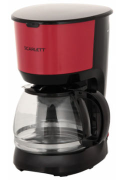 Кофеварка капельного типа Scarlett SC CM33013 Red/Black 