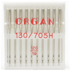Иглы "Organ" универсальные №120 для БШМ упак 10 игл Organ УН 120/10 