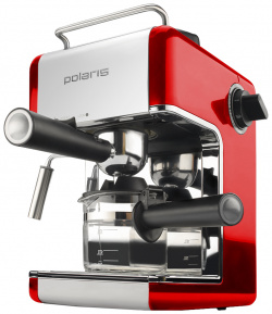Рожковая кофеварка Polaris PCM 4002A Red рожкового типа
