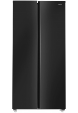 Холодильник MAUNFELD MFF177NFBE черный 