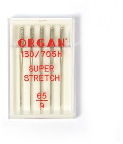 Иглы "Organ" супер стрейч №65 для БШМ упак 5 игл NoBrand ORGAN СТРЧ 65/5 