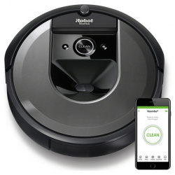 Робот пылесос iRobot Roomba i7 Plus черный 