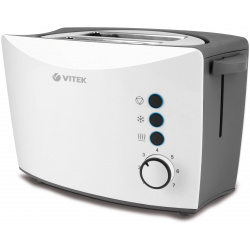 Тостер Vitek VT 7166 White  полуавтоматическое