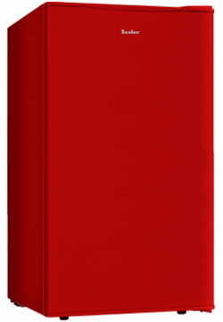 Холодильник TESLER RC 95 красный RED Мини холодильники  прекрасное