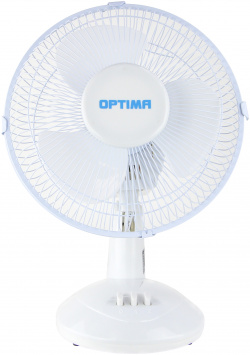 Вентилятор настольный Optima ODF 25W белый УТ000014029