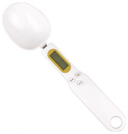 Электронная мерная ложка весы NoBrand White Мерные ложки  белый Digital Spoon Scale AA2