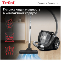 Пылесос Tefal Compact Power XXL TW4825EA с контейнером для пыли  черный 7211004537