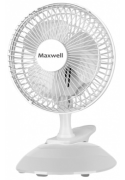 Вентилятор настольный Maxwell MW 3520 белый 