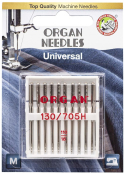 Иглы Organ универсальные 10/110 Blister 