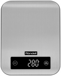 Весы кухонные Rondell RDE 1551 Silver