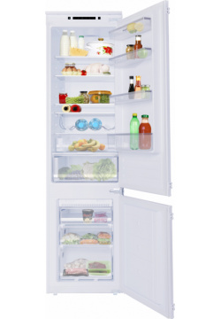 Встраиваемый холодильник Weissgauff WRKI 195 WNF белый