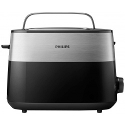 Тостер Philips HD2516/90 Silver/Black Благодаря тостеру вы