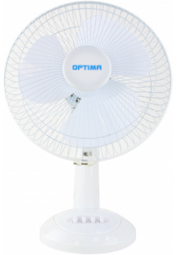 Вентилятор настольный Optima ODF 40W белый УТ000014030
