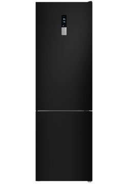 Холодильник MAUNFELD MFF200NFBE черный — это