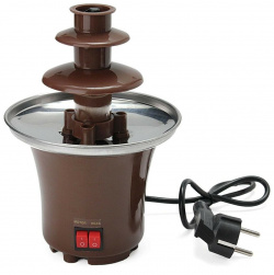 Прибор для приготовления фондю XPX Chocolate Fondue Fountain Mini М2 шоколодный фонтан коричневый
