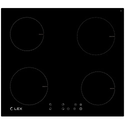 Встраиваемая варочная панель индукционная LEX EVI 640 1 BL черный CHYO000181 В