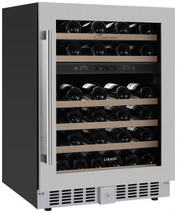 Встраиваемый винный шкаф Libhof CXD 46 серый libcxd46s