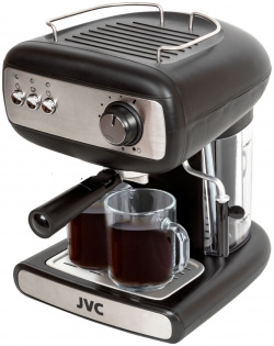 Рожковая кофеварка JVC JK CF26 черный