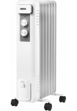 Масляный радиатор Zanussi Casa ZOH/CS  07W белый НС 1165961