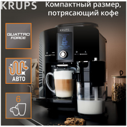 Кофемашина автоматическая Krups Espresseria EA829810 Black 8000035344