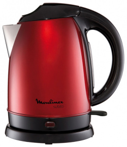Чайник электрический Moulinex BY530531 1 7 л красный  черный 7211000766
