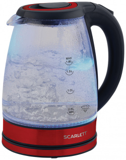 Чайник электрический Scarlett SC EK27G85 1 8 л красный