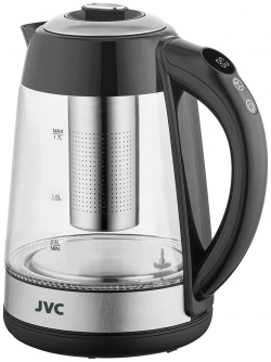 Чайник электрический JVC JK KE1710 1 7 л серый grey Стильный