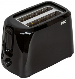 Тостер JVC JK TS623 черный мощностью 700 Вт  имеет 2 отсека