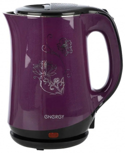 Чайник электрический Energy E 265 1 8 л фиолетовый 7128