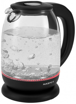 Чайник электрический Harper HWK GD04 1 7 л черный H00003372