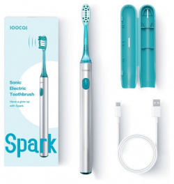 Электрическая зубная щетка Soocas Spark Toothbrush Review MT1 голубая 6970237665201