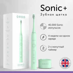 Электрическая зубная щетка ORDO Sonic+ зеленая СП 00051580