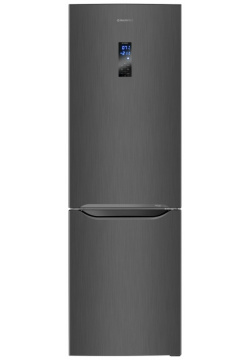 Холодильник MAUNFELD MFF187NFIS10 черный 