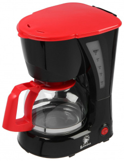 Кофеварка капельного типа Василиса КВ1 600 черный  красный Р00013016