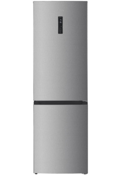 Холодильник Korting KNFC 62980 X серебристый  серый
