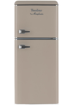 Холодильник TESLER RT 132 серый GREY Функциональный и элегантный
