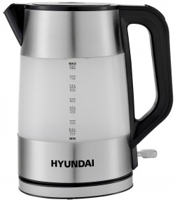 Чайник электрический HYUNDAI HYK P4026 1 9 л черный 1794322