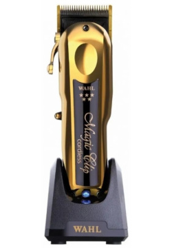 Машинка для стрижки волос Wahl Magic Clip Cordless 5Star Gold 5V золотистый  черный 8148 716