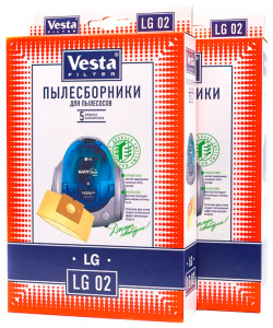 Пылесборник Vesta filter LG02 2 упаковки LG022