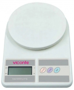Весы кухонные Viconte VC 528 белый 