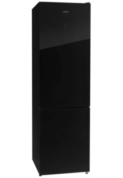 Холодильник Hiberg RFC 400DX NFGB черный inv