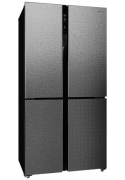 Холодильник Hiberg RFQ 500DX NFXq серебристый inv