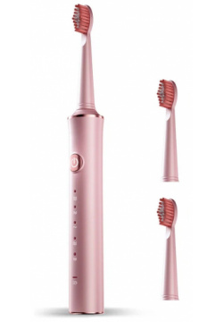 Электрическая зубная щетка NoBrand ХМ 802 розовая Sonic розовый