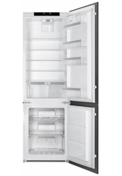 Встраиваемый холодильник Smeg C8174N3E1 белый  черный 154644