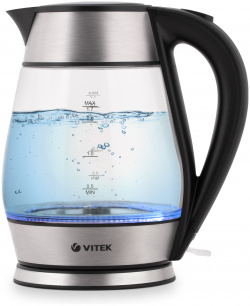 Чайник электрический VITEK VT 7037 TR 1 7 л серебристый 305