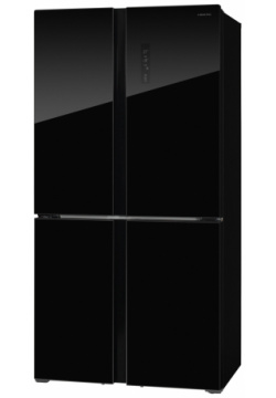 Холодильник Hiberg RFQ 555DX NFGB черный