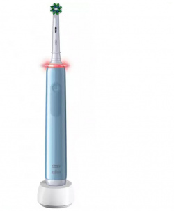Электрическая зубная щетка Oral B Pro 3 3000 Cross Action голубой D505 523