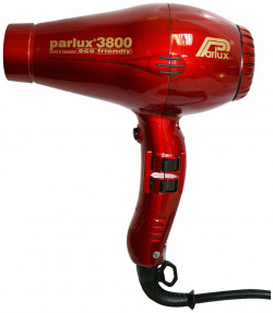 Фен Parlux Friendly 3800 2100 Вт красный Red