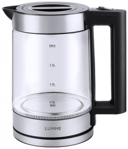 Чайник электрический LUMME LU 4107 1 8 л черный 39418/1